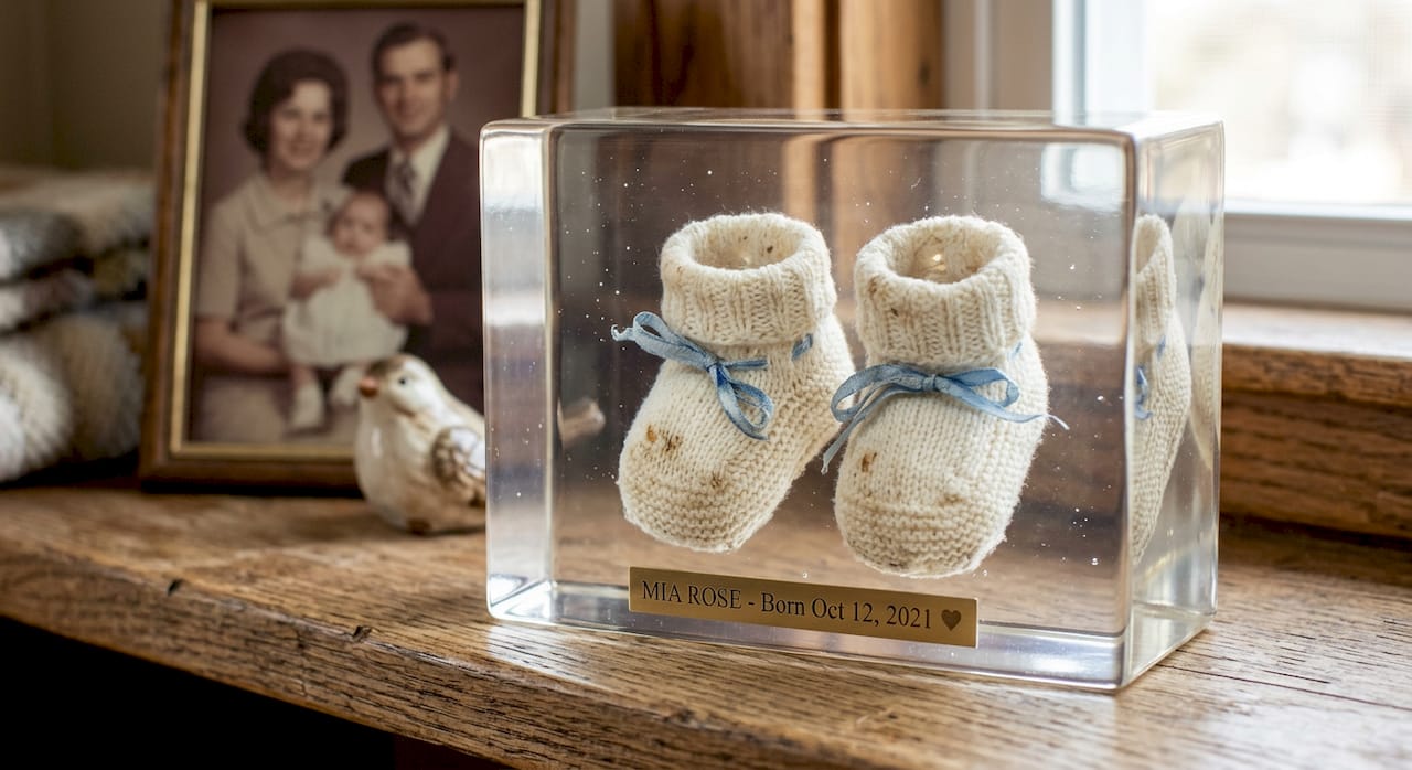 Mia Rose's First Shoes