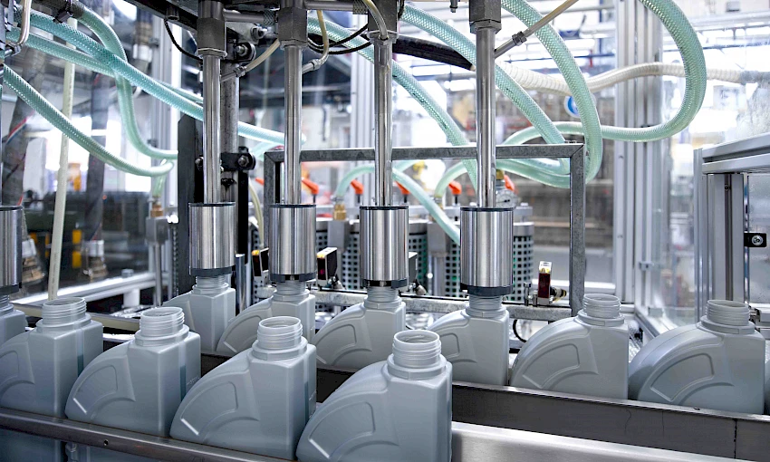 LUBRIN X lubricant manufacturing line
