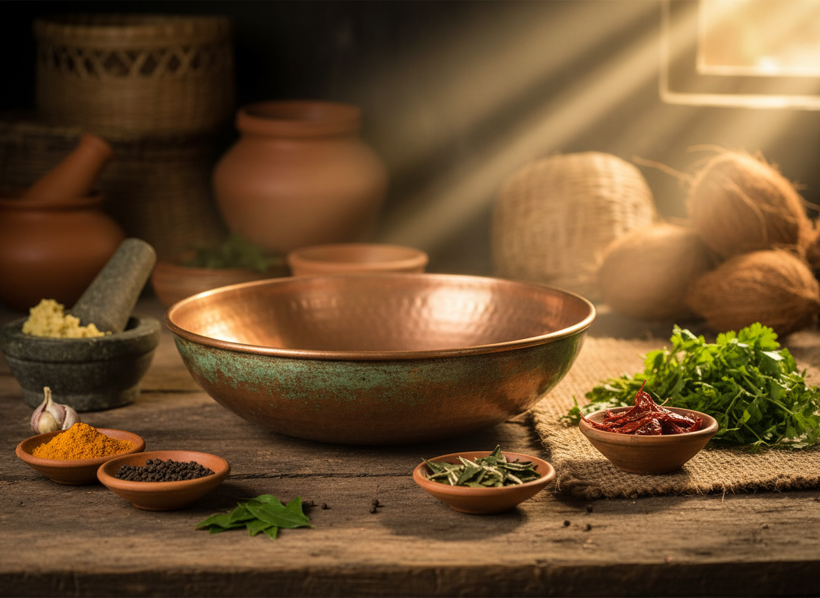 Traditional Malabar kitchen