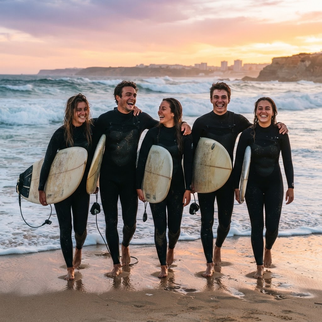 Sunset Surfers