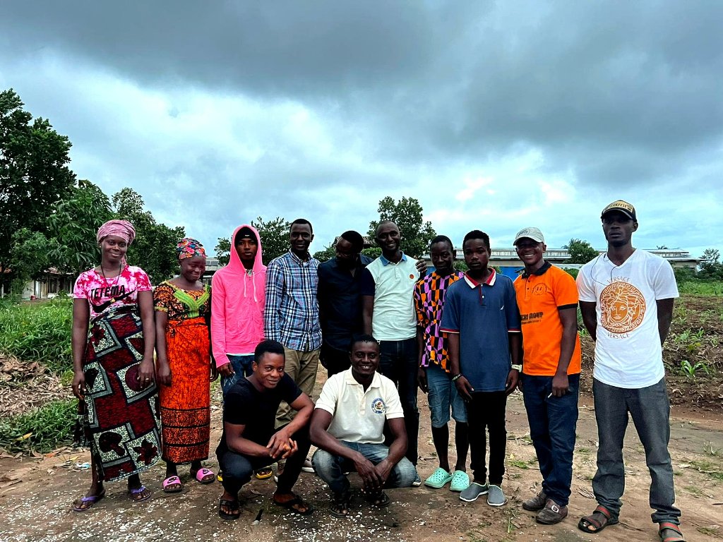 Talleh Poultry Farm community team in Sierra Leone
