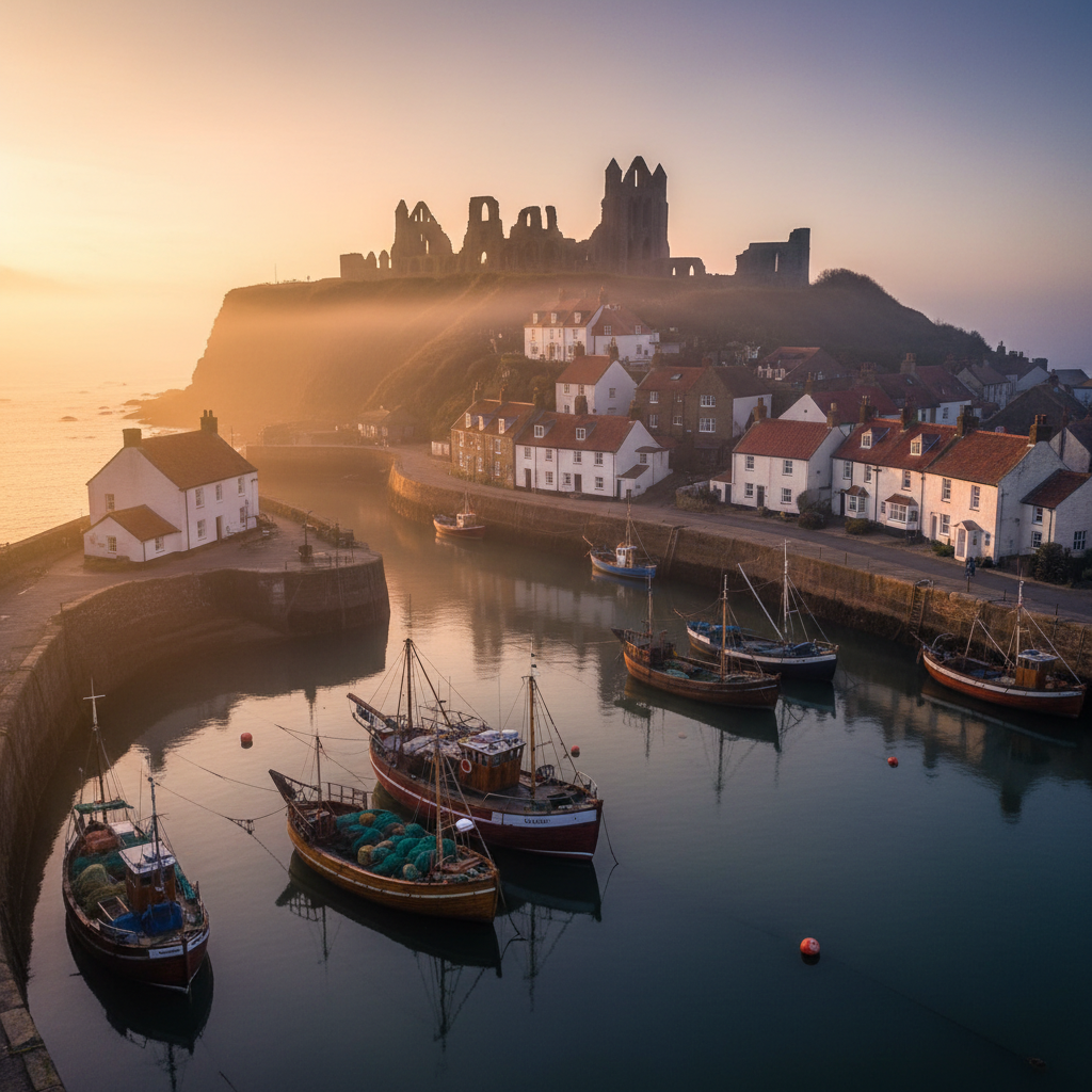 The Light at Whitby