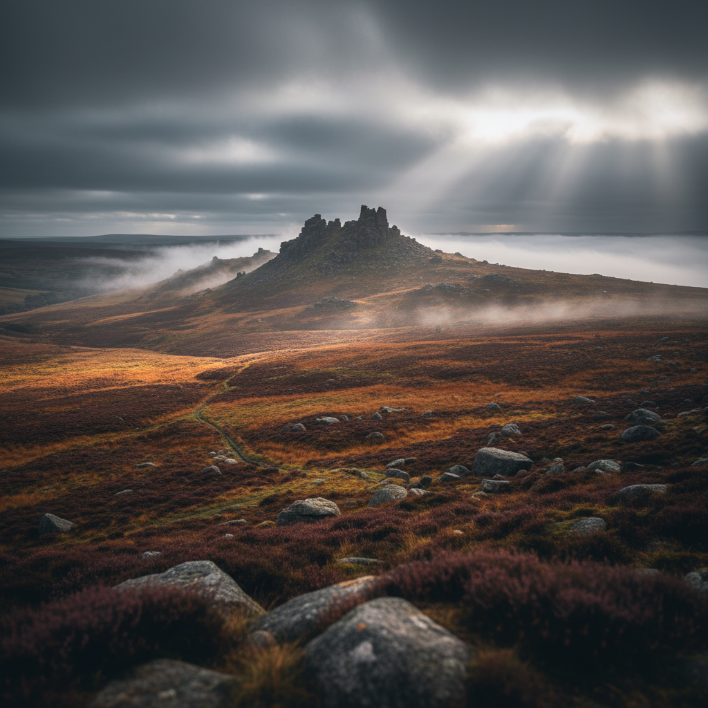 Dartmoor in the Rain