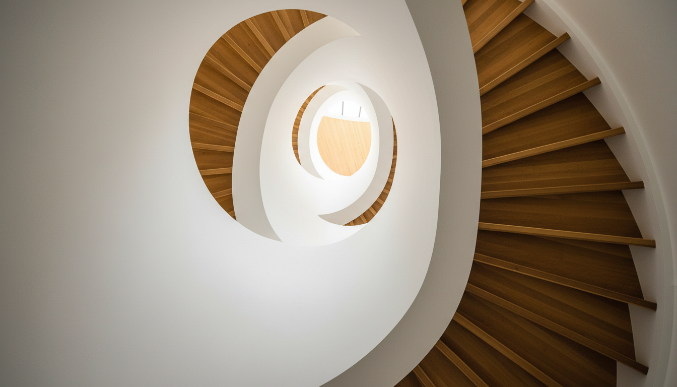 Architectural staircase