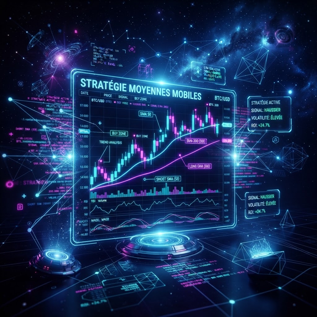 Stratégie de trading avec les moyennes mobiles