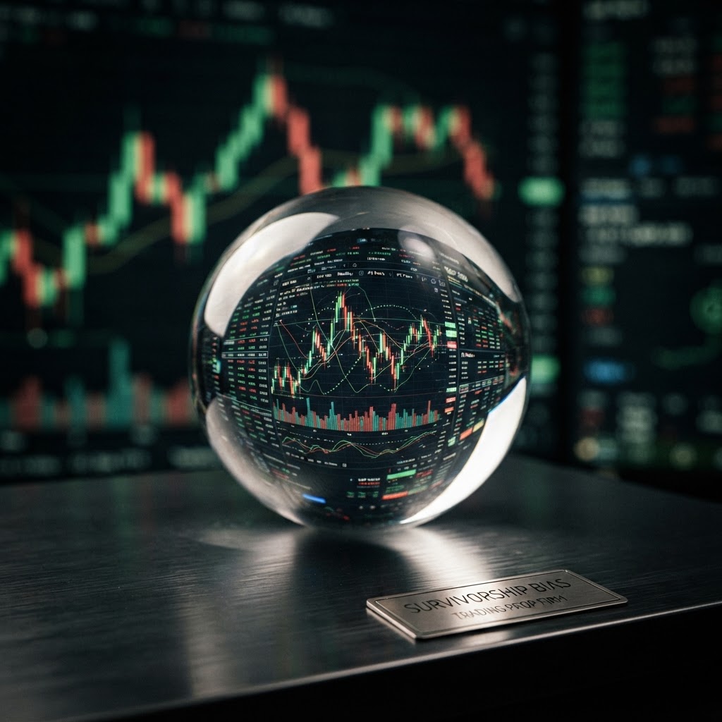 L'impact du biais de survie sur l'analyse des résultats en prop firm : ne vous faites plus piéger par les courbes de rendement tronquées