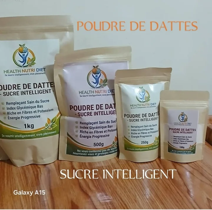 POUDRE DE DATTES/ SUCRE INTELLIGENT 
