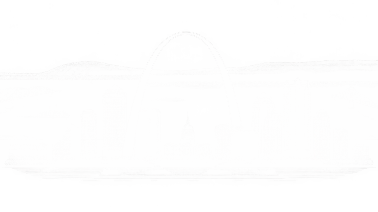St. Louis skyline illustration