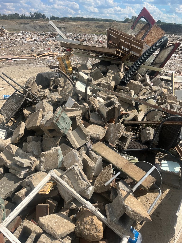 Concrete demolition work