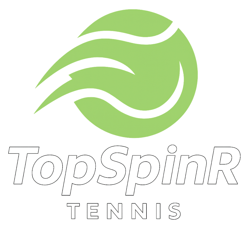 TopSpinR Tennis logo