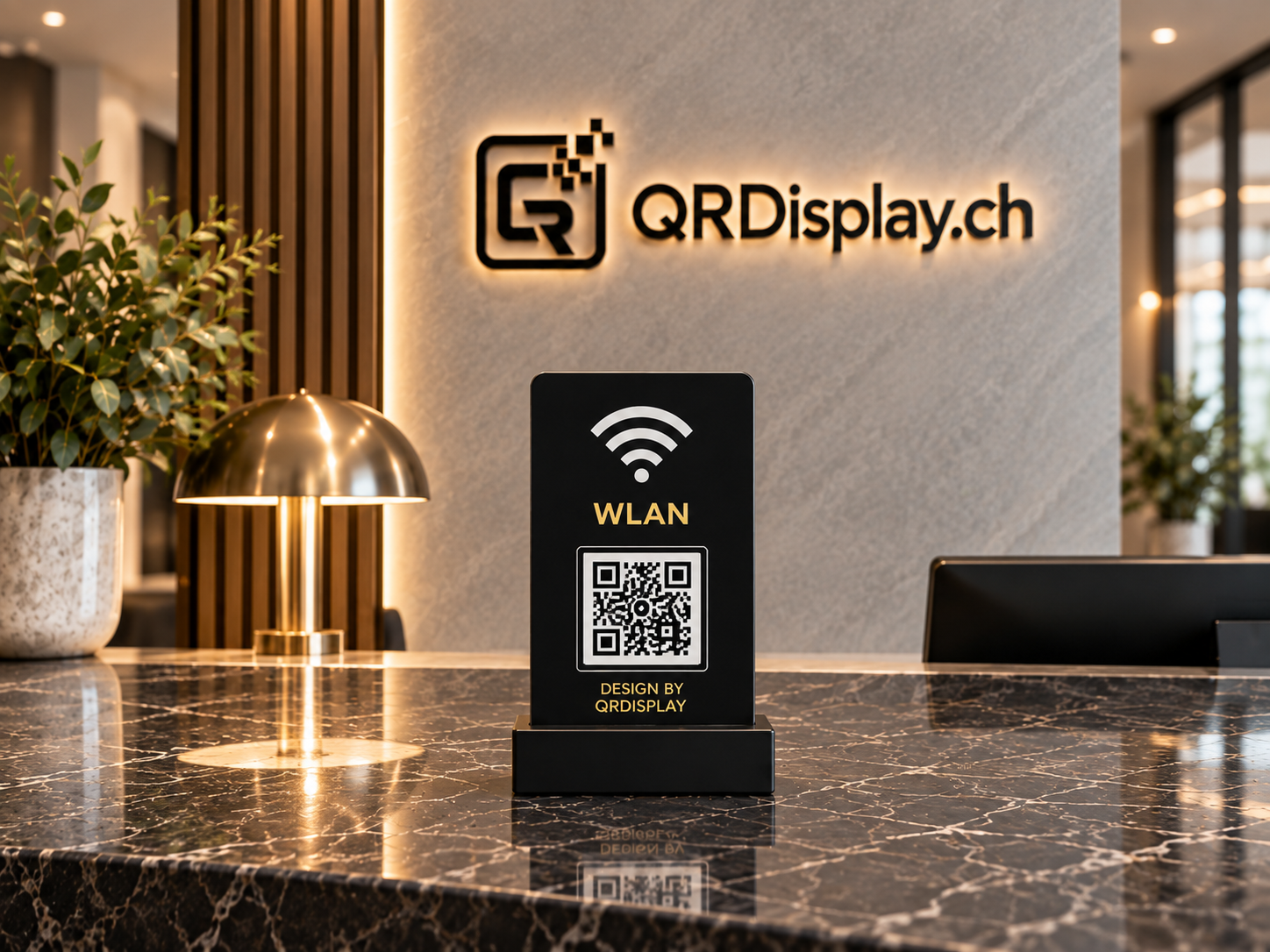 Visualisierung QRDisplay Business S