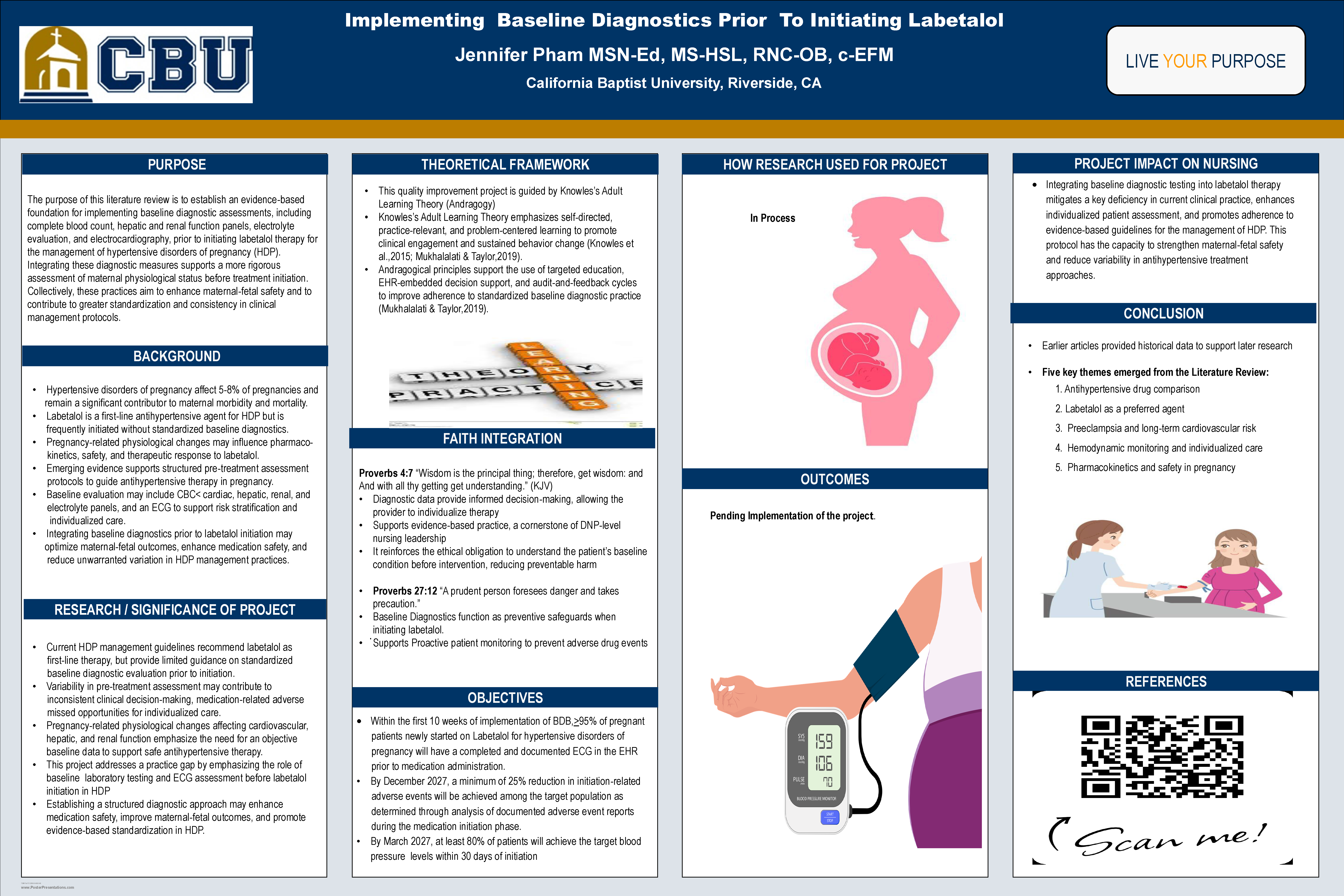 Implementing Baseline Diagnostics into Labetalol Therapy