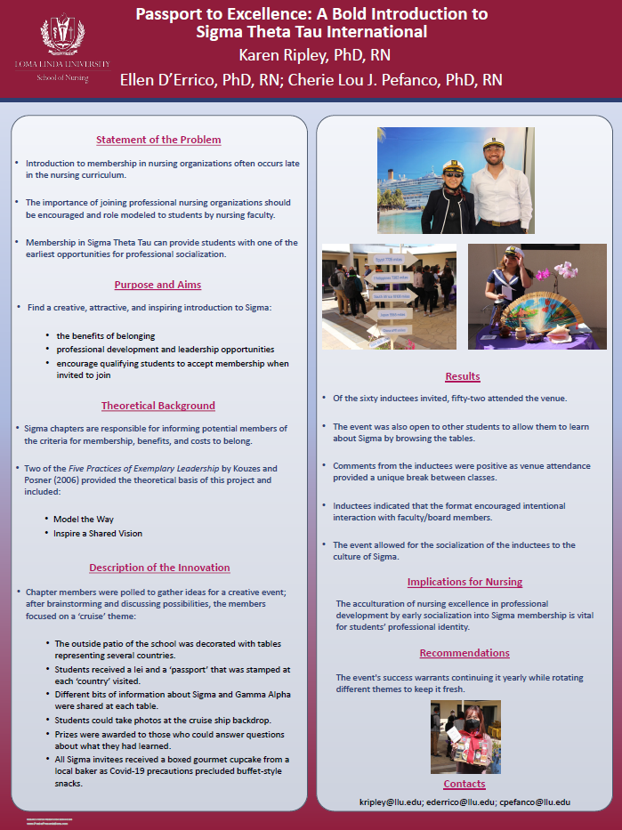 Passport to Excellence: A Bold Introduction to Sigma Theta Tau International