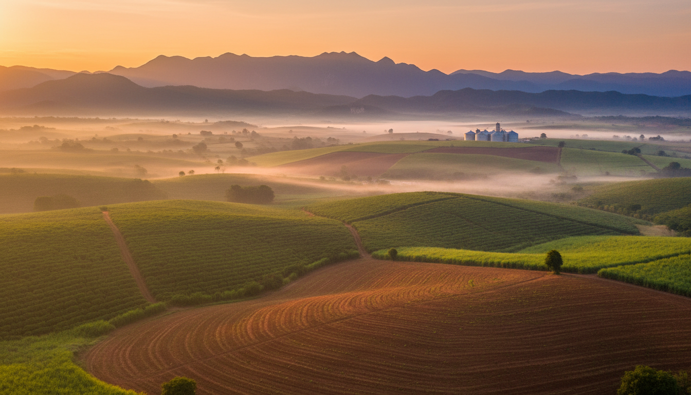Paisaje agrícola hondureño