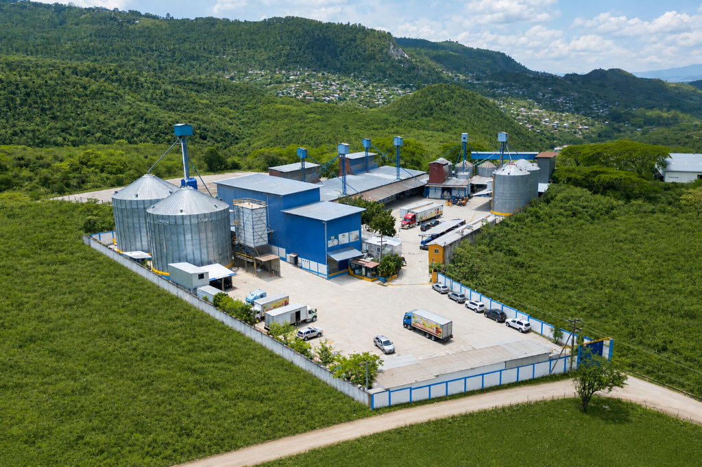 Planta industrial de procesamiento de granos Grupo Maturave