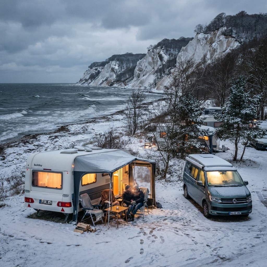 Ostseeküste Rügen Winter