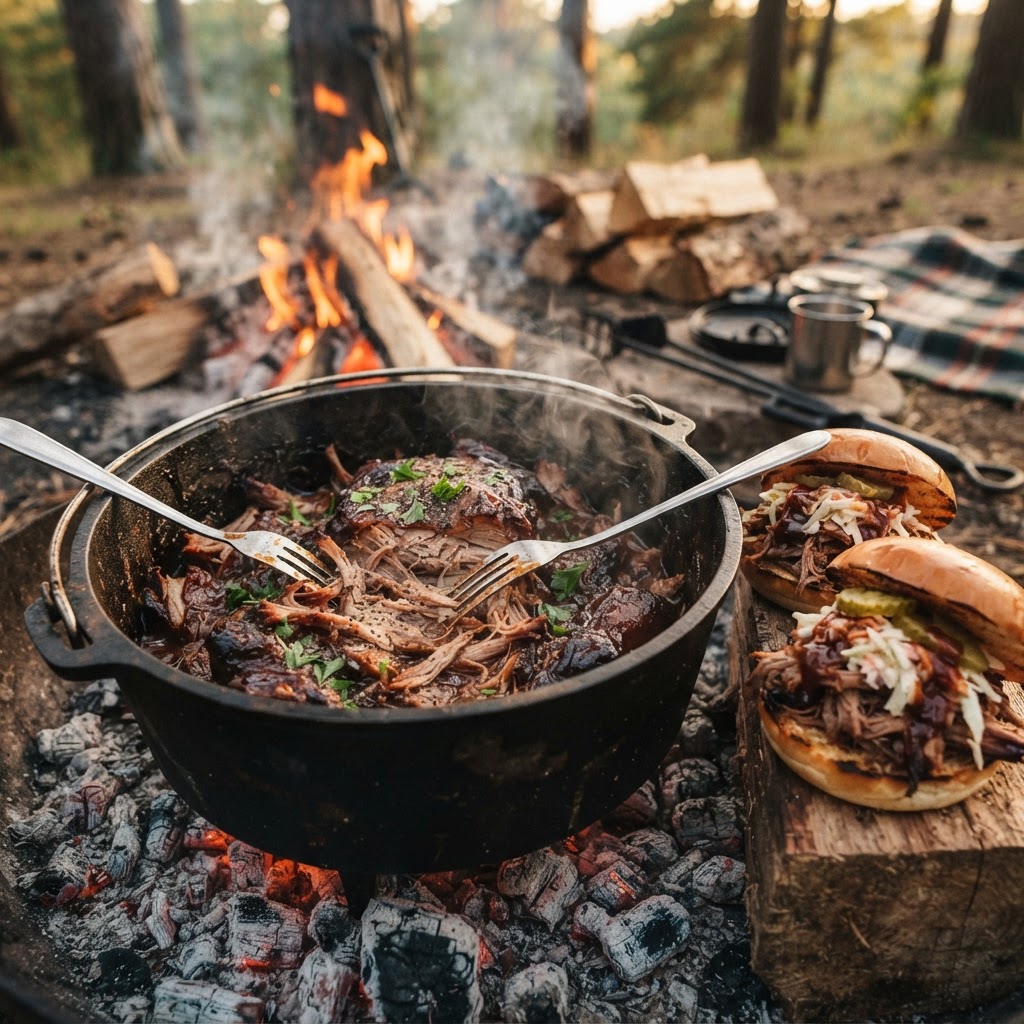Dutch Oven Pulled Pork