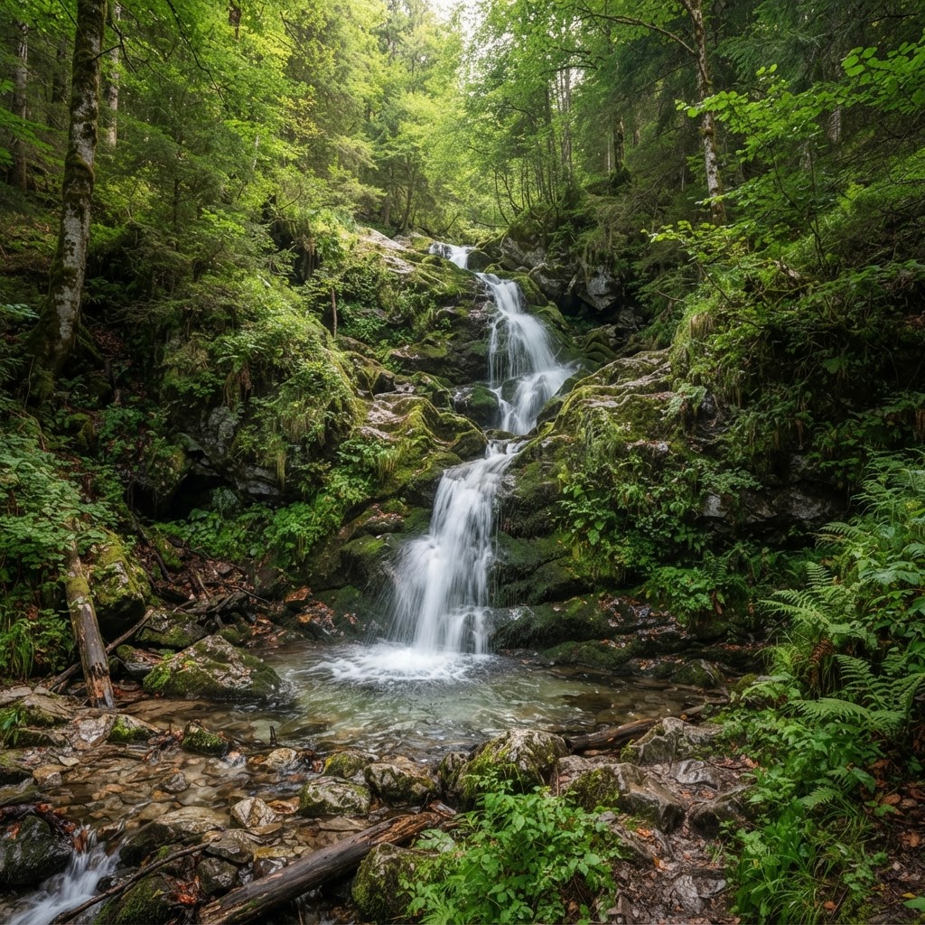 Geratser Wasserfall, Allgäu