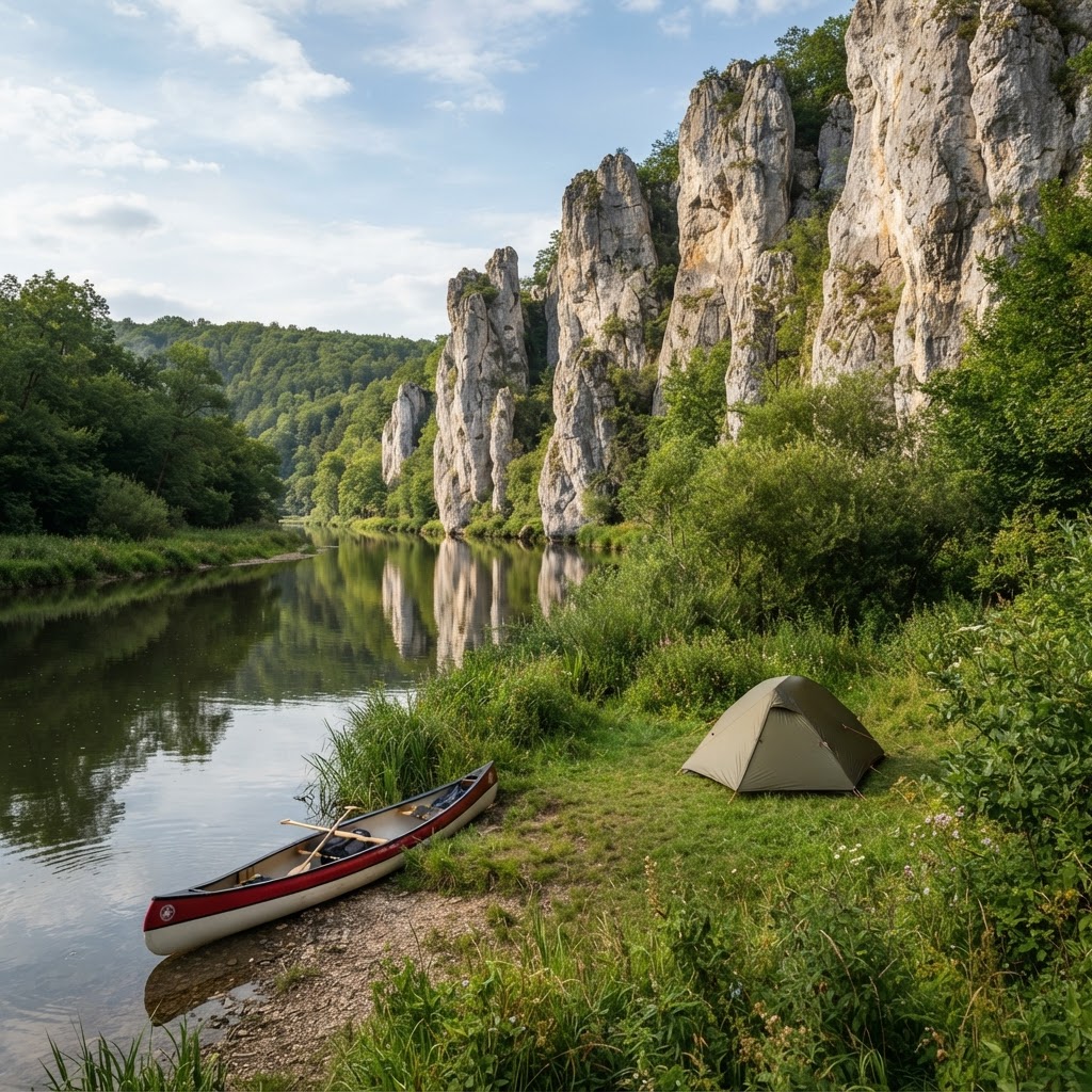 Wildcamping Altmühltal, Bayern