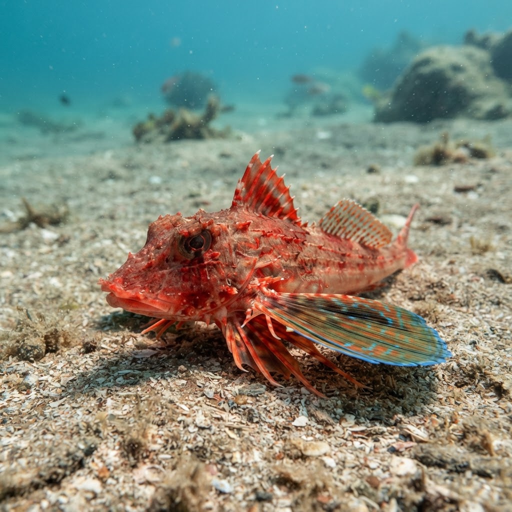 Roter Knurrhahn