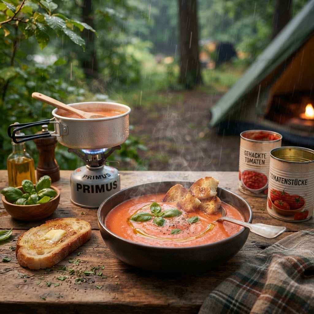 Tomatensuppe aus der Dose