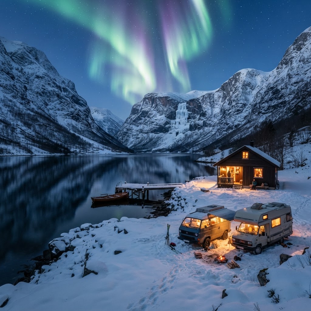 Nærøyfjord Winter