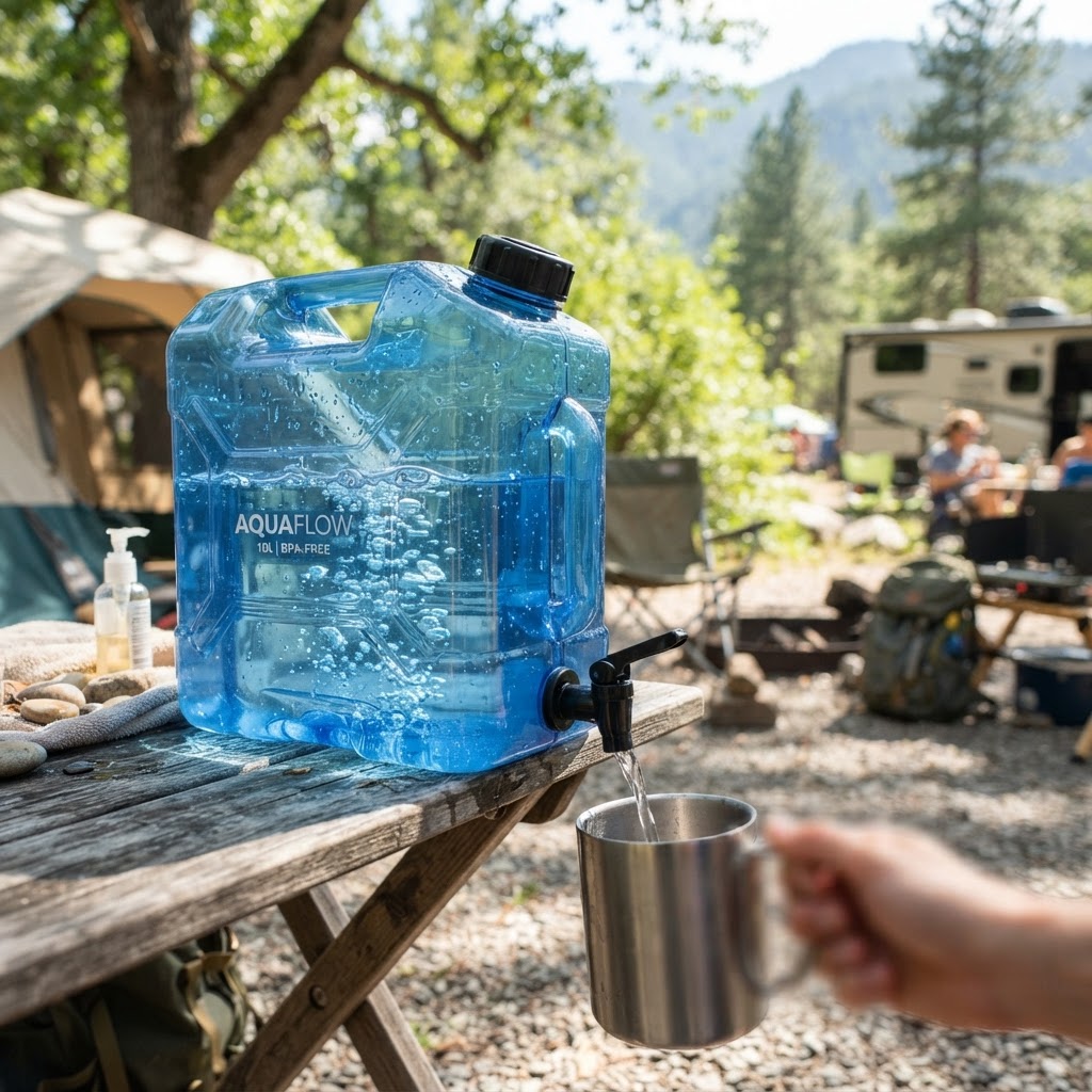 Wasserkanister 10L mit Hahn