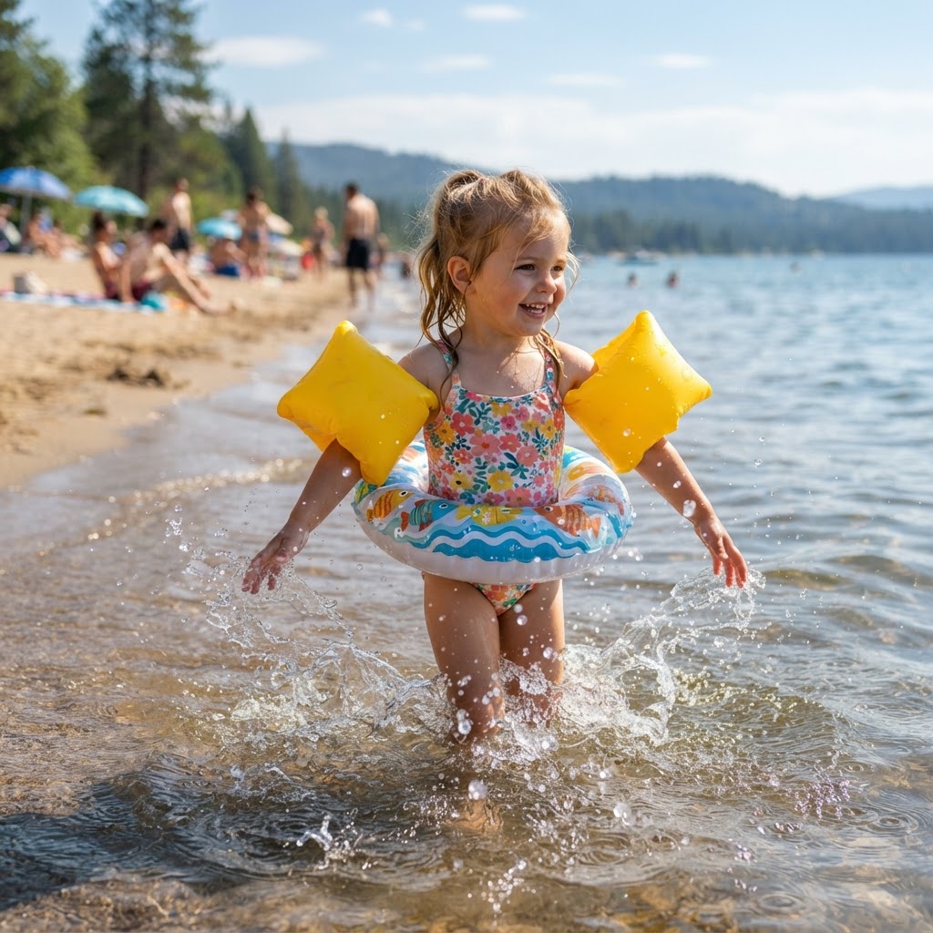 Schwimmflügel Kinder aufblasbar