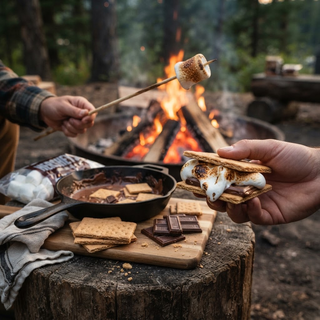 S'mores – Amerikanische Lagerfeuer-Klassiker