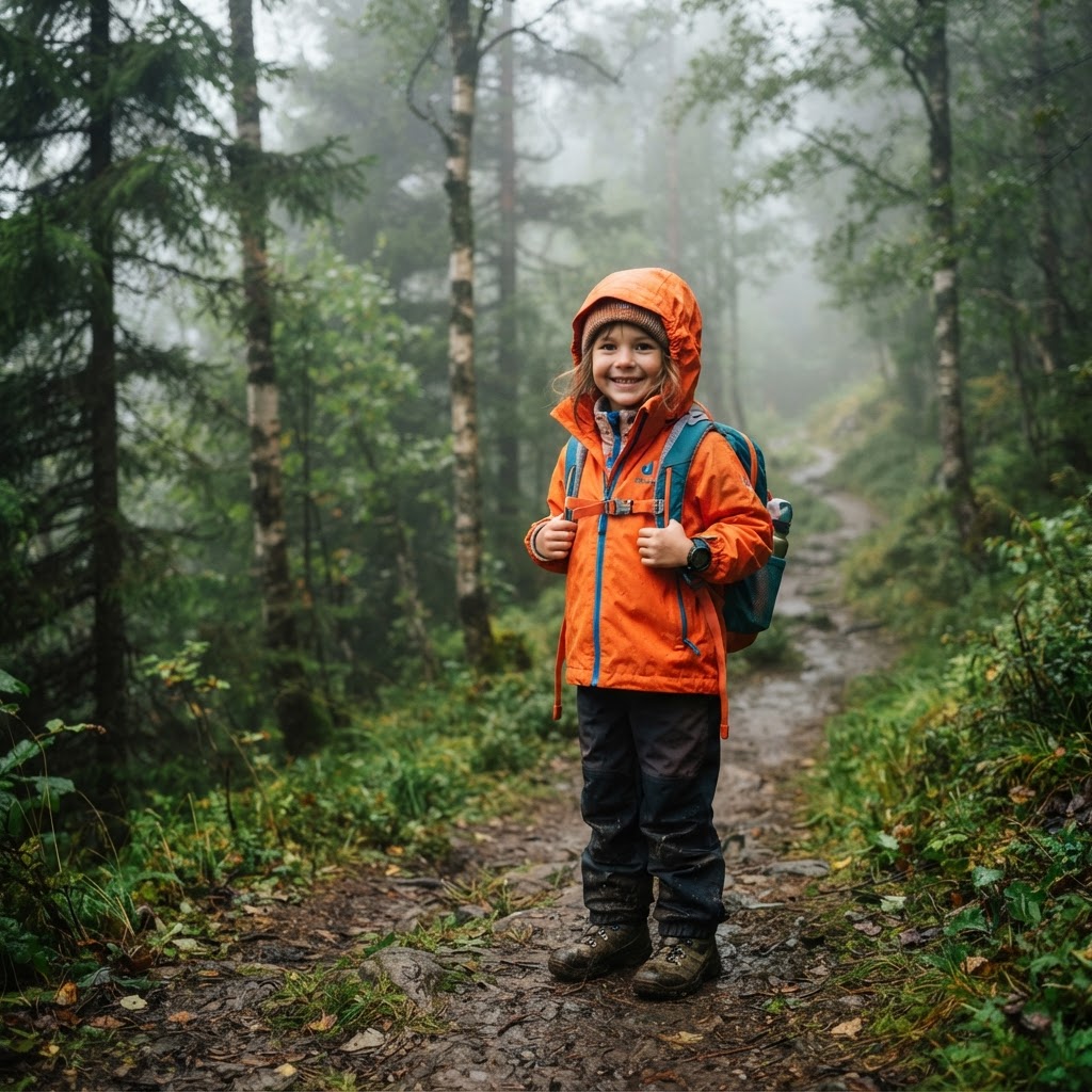 Regenjacke Kinder Outdoor