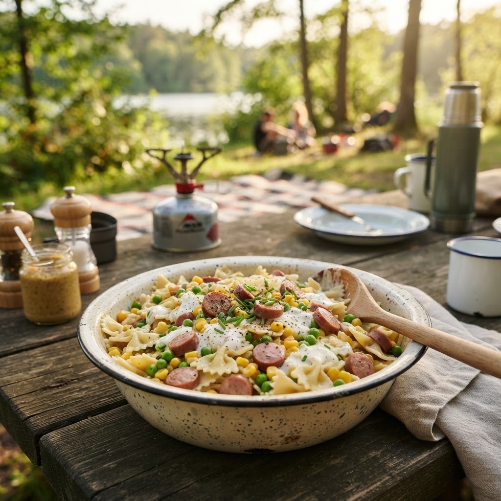 Nudelsalat für unterwegs