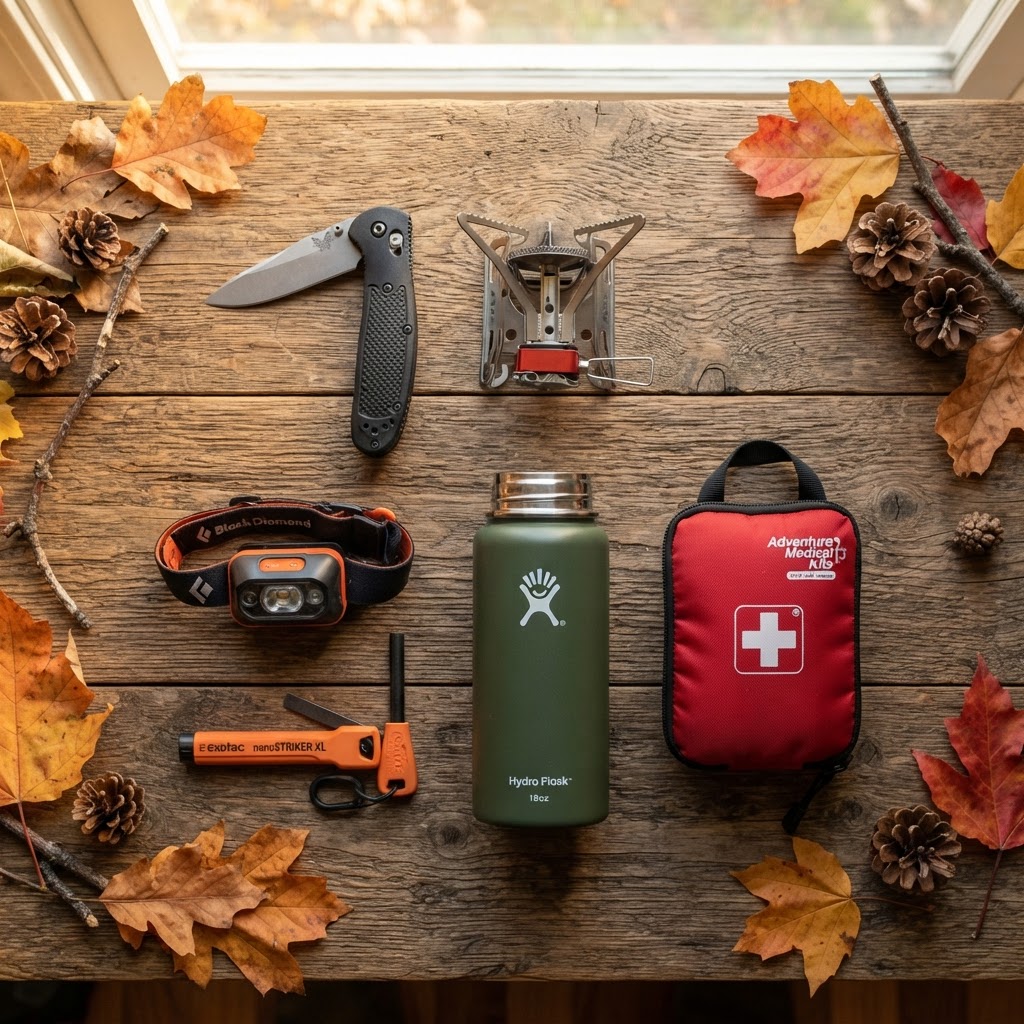 Camping-Gadgets Überraschungspaket