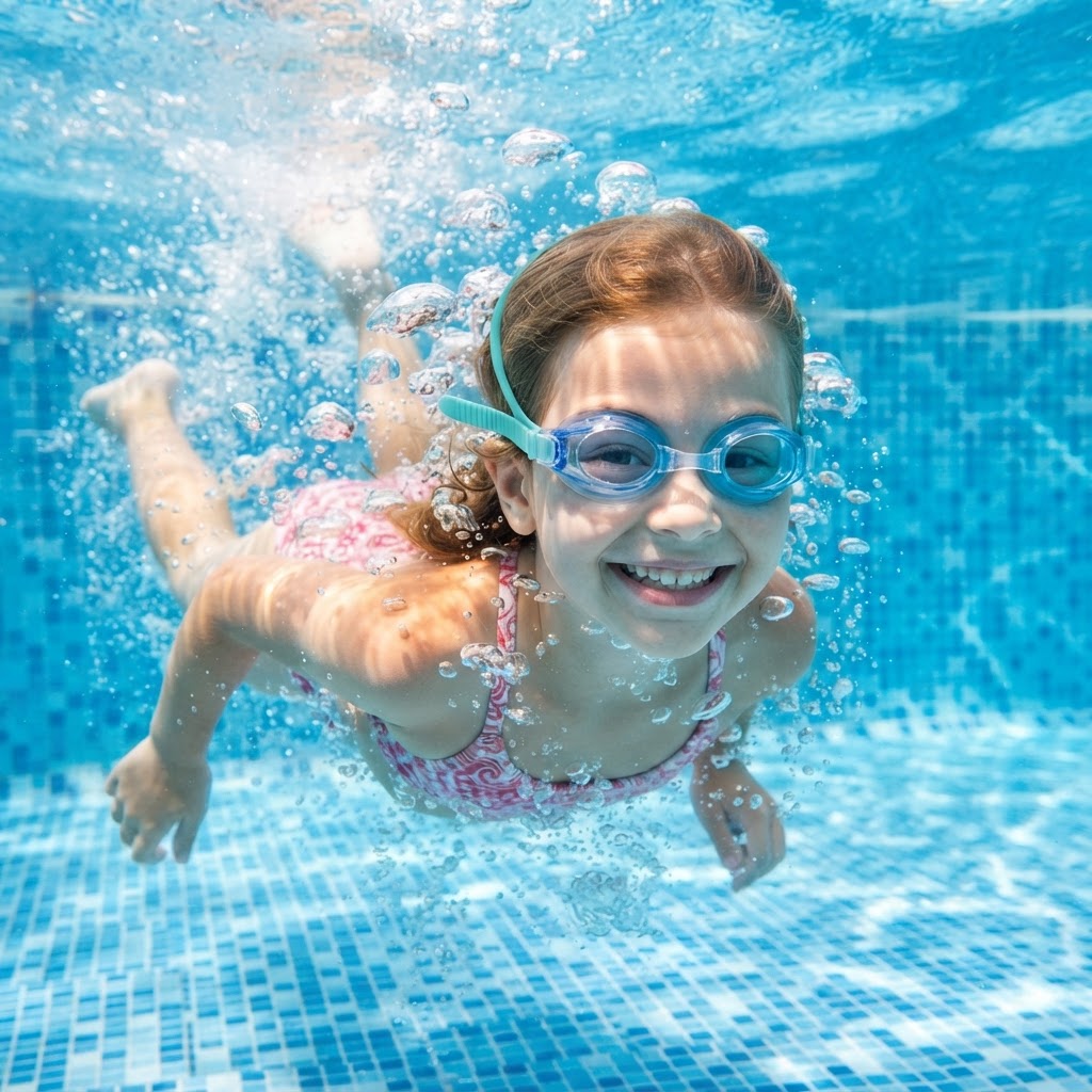 Schwimmbrille Kinder verstellbar