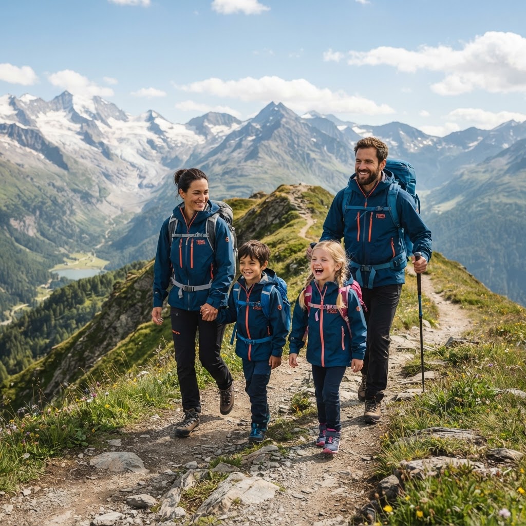 Wanderjacke Herren wasserdicht