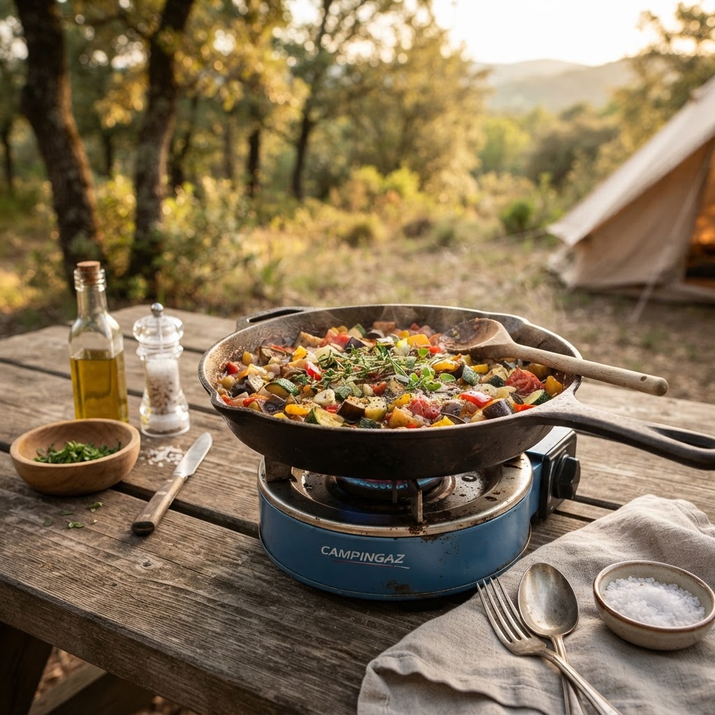 Ratatouille vom Campingkocher