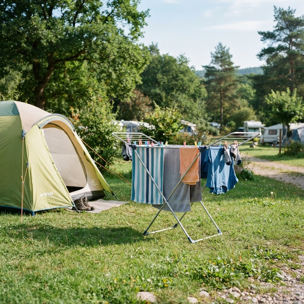 Faltbarer Wäscheständer Camping
