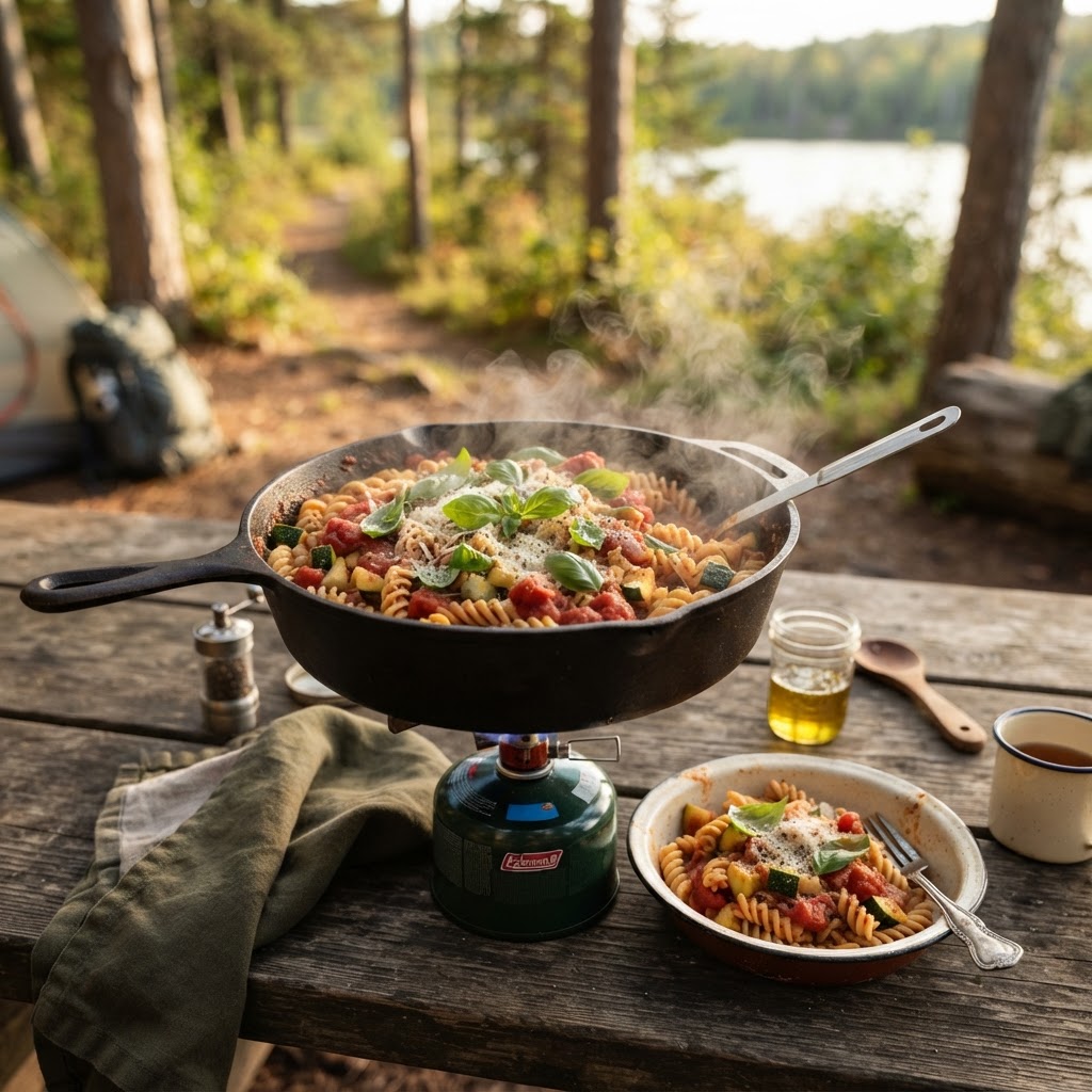 One-Pot Camping Pasta