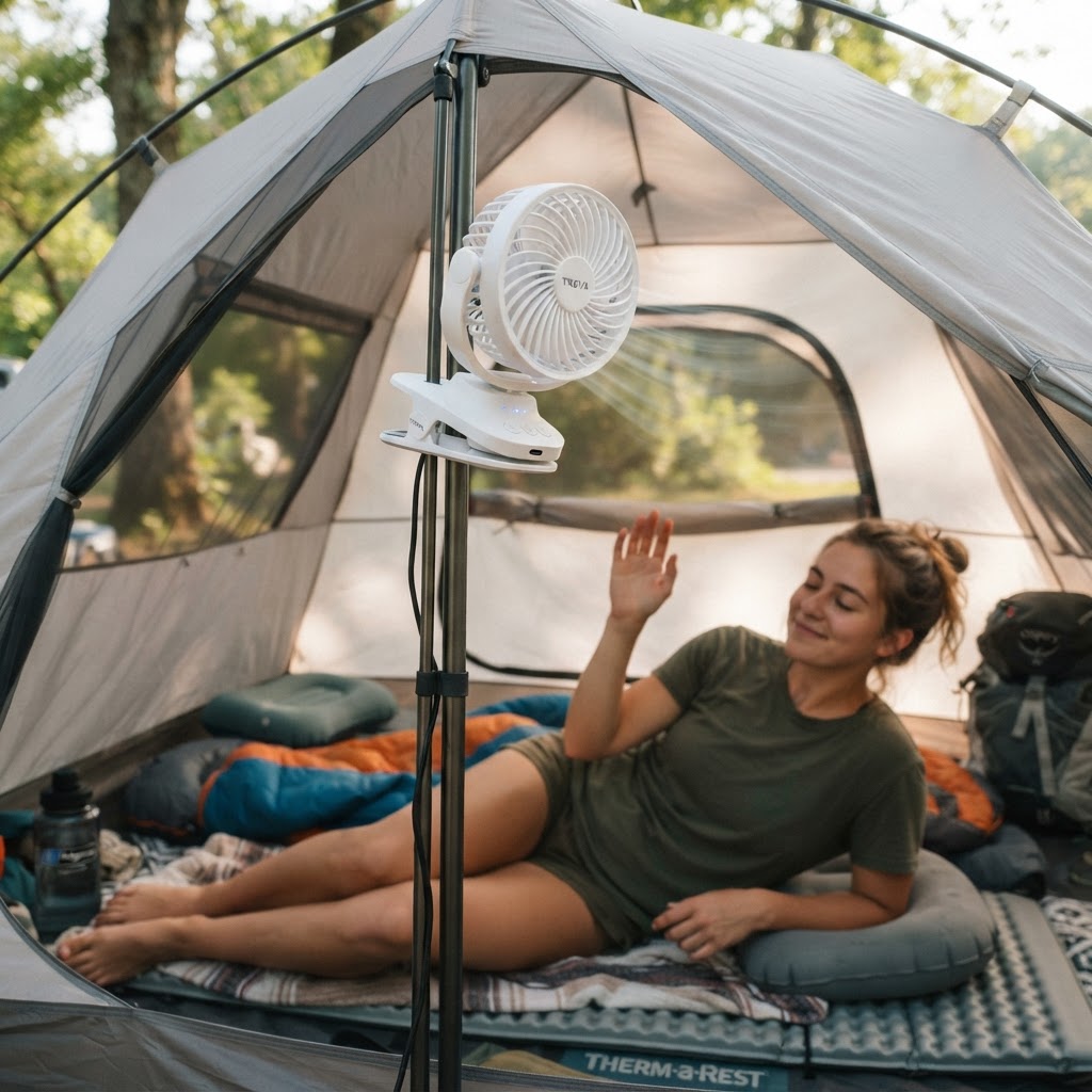Camping-Ventilator USB Akku