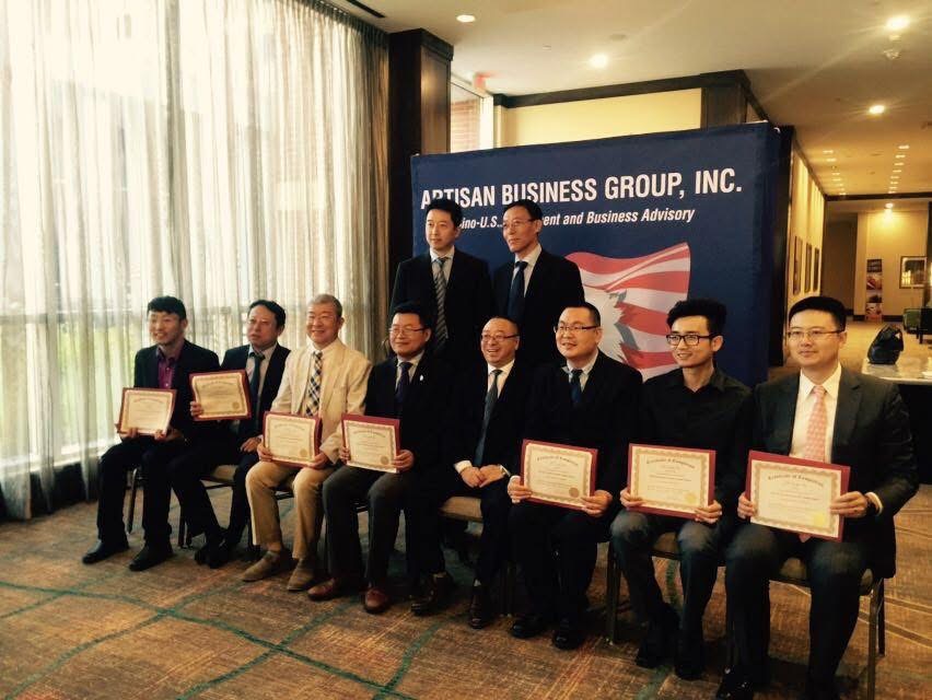 雅商顧問公司主辦的企業內訓結業儀式