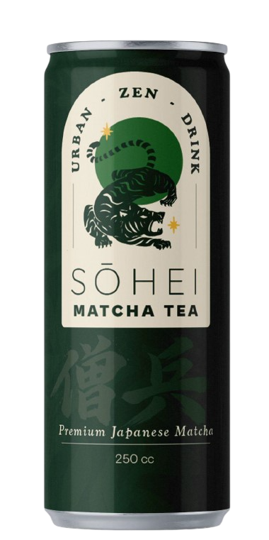 Lata de bebida matcha Sohei Urban Zen Drink