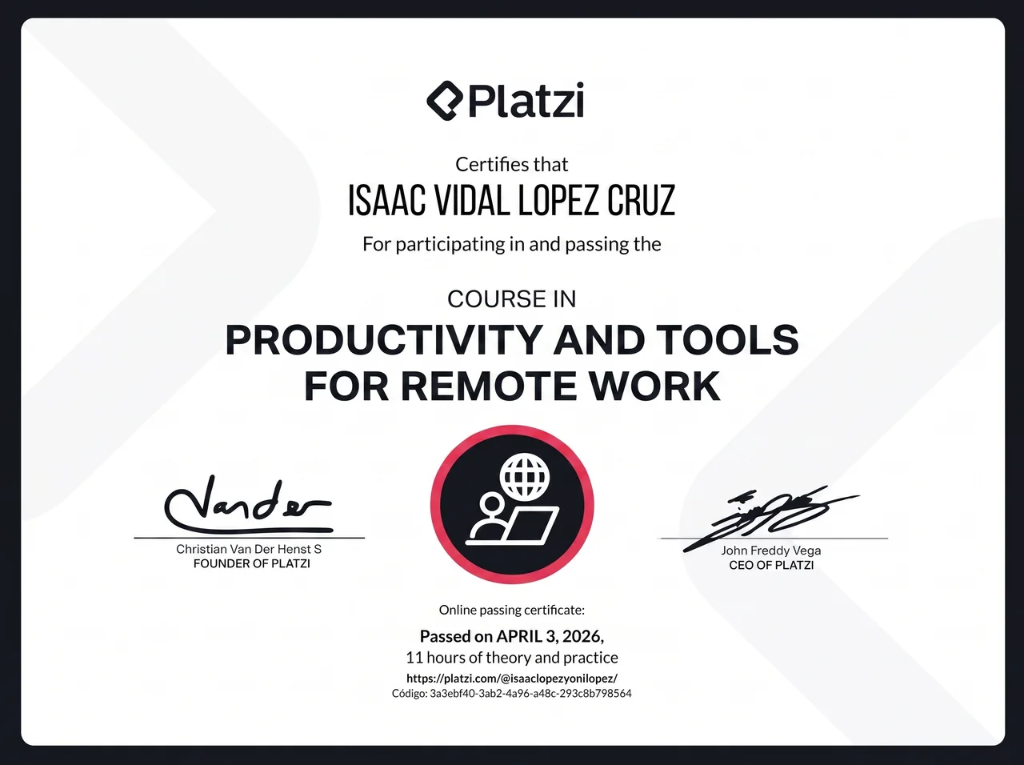 Productivity and Tools for Remote Work