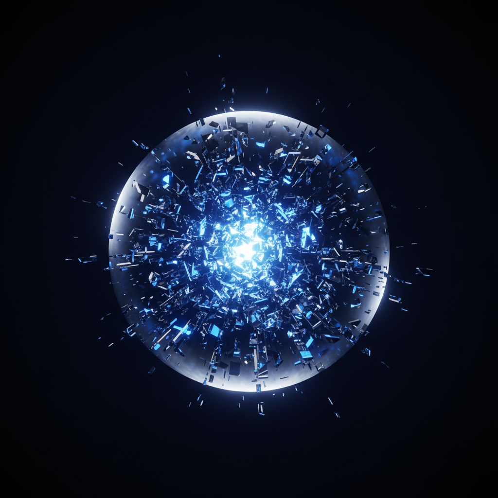CoreTech AI abstract 3D core representing DevOps automation