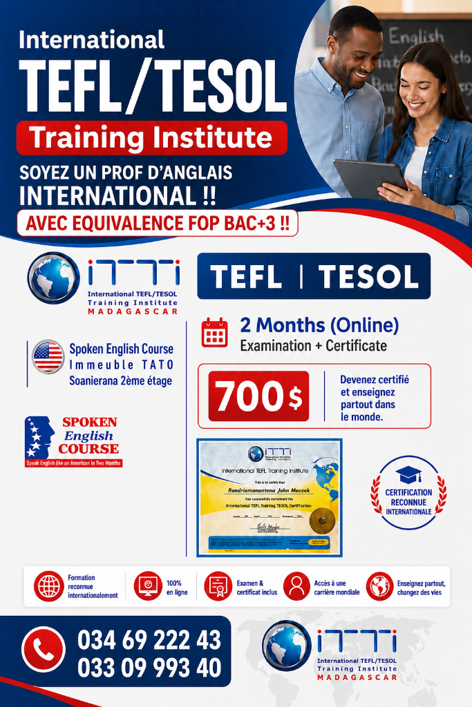 iTTi TEFL/TESOL Training — 120-Hour On-Site Certification