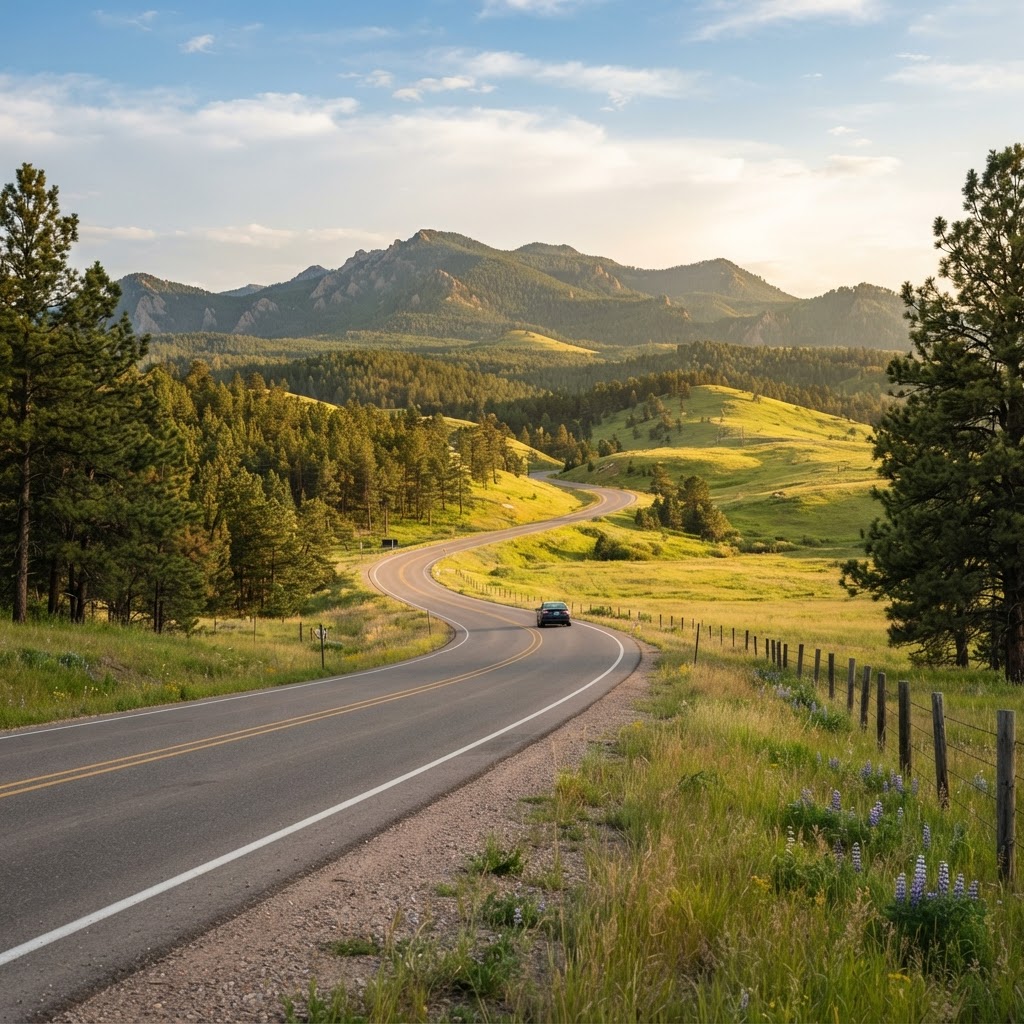 Hwy 89 - Custer to Pringle