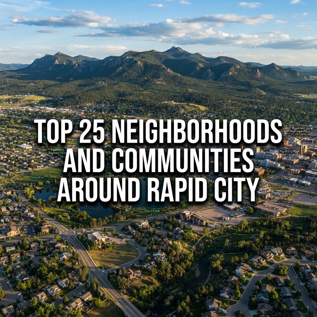 Top 25 Neighborhoods and Communities Around Rapid City