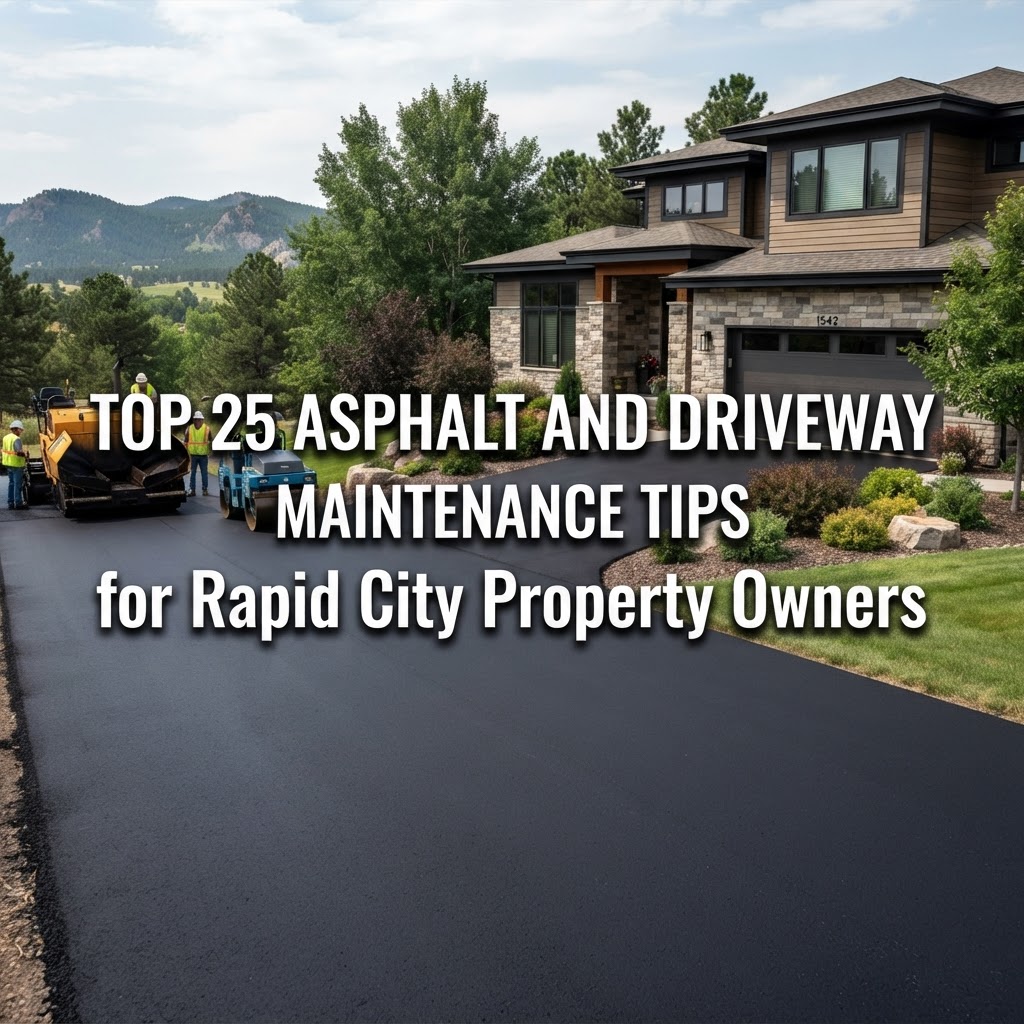 Top 25 Asphalt and Driveway Maintenance Tips for Rapid City Property Owners