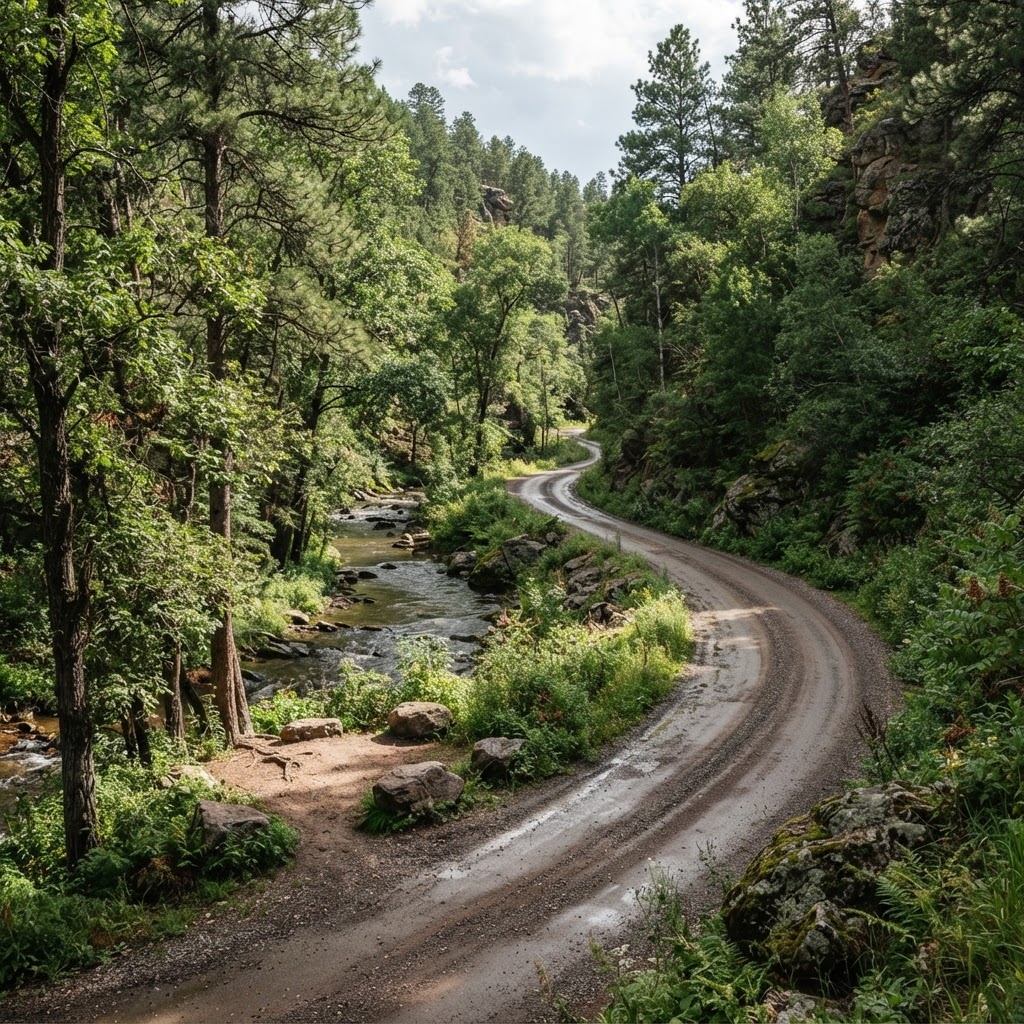 Battle Creek Road - Near Keystone