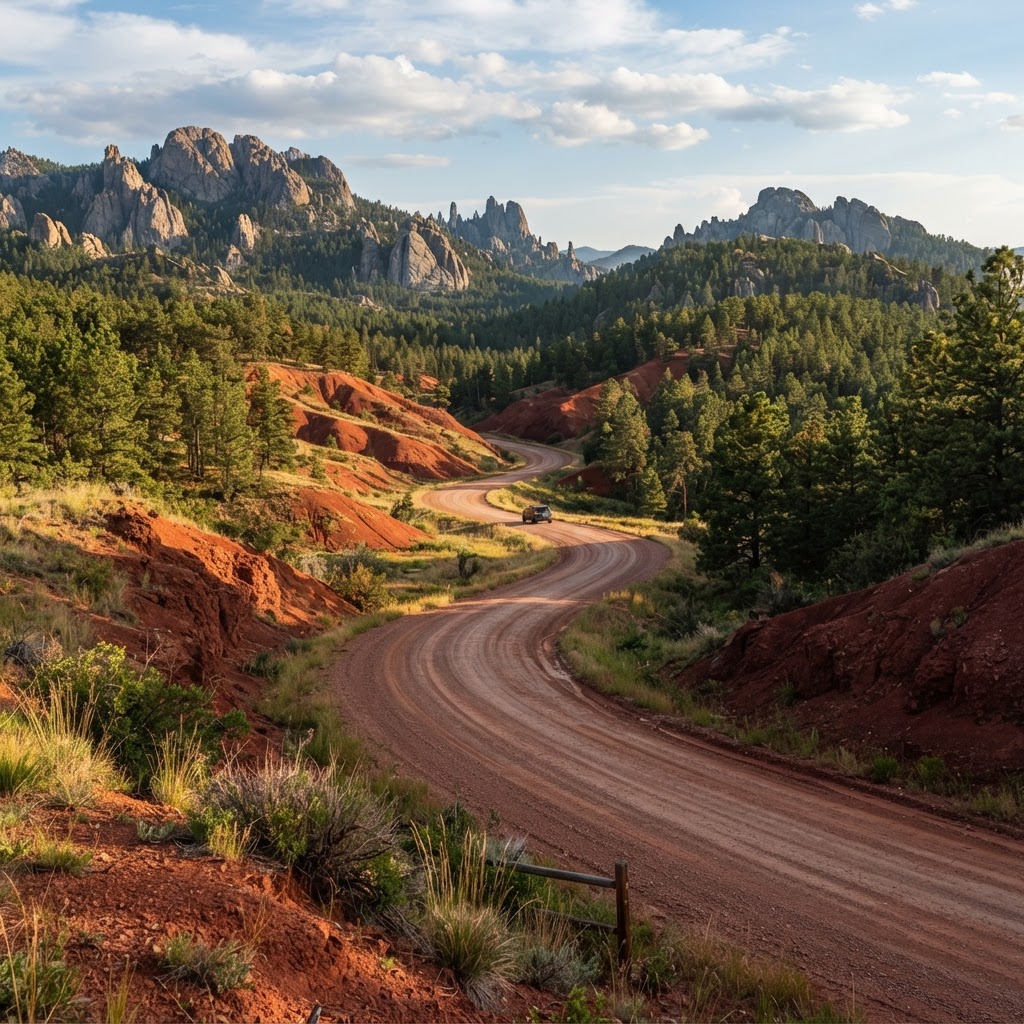 Red Valley Road - Custer State Park