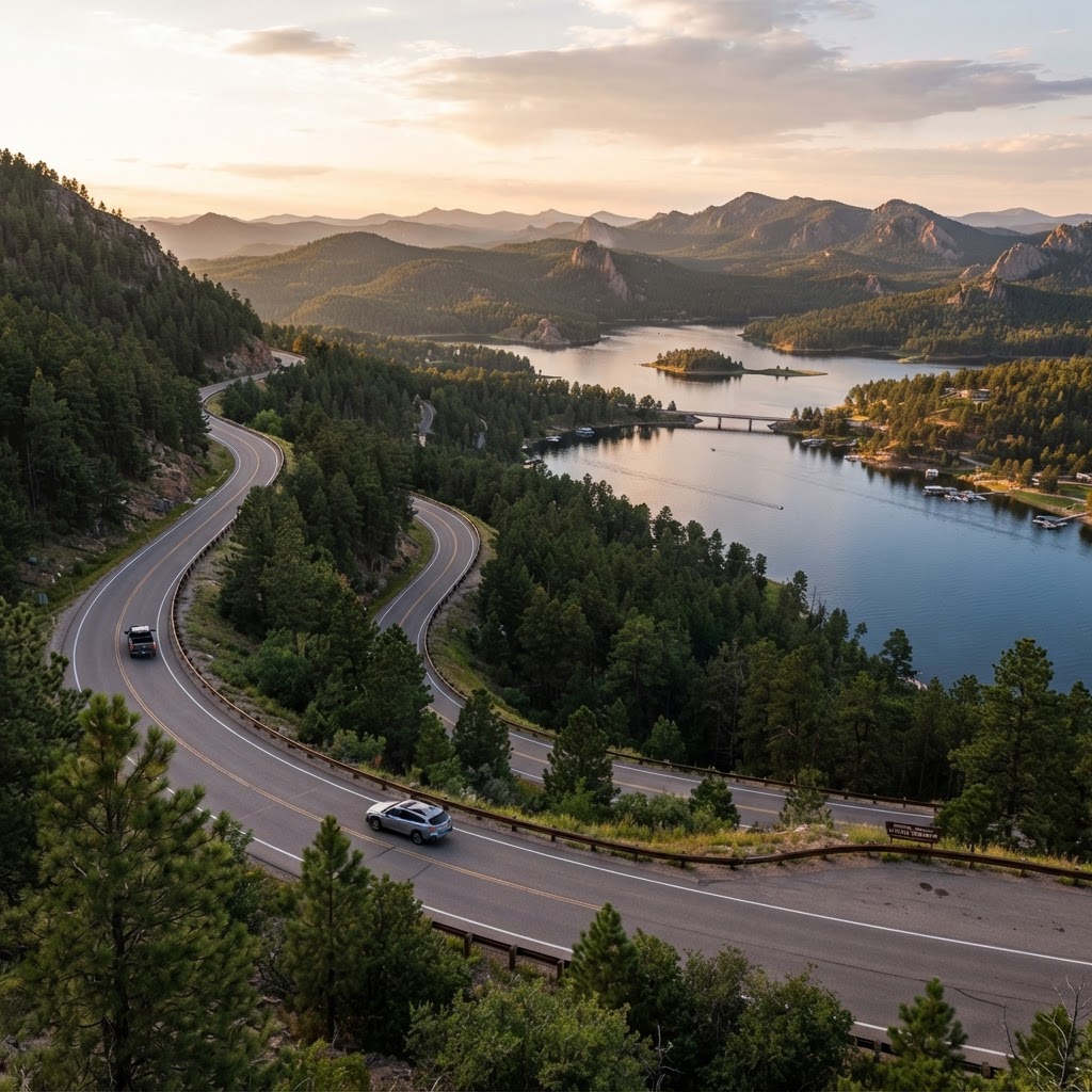 Rimrock Highway - Pactola Reservoir