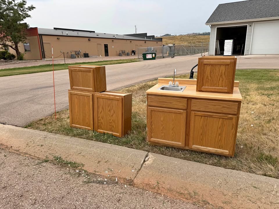 Free Kitchen Cabinetry Set with Sink